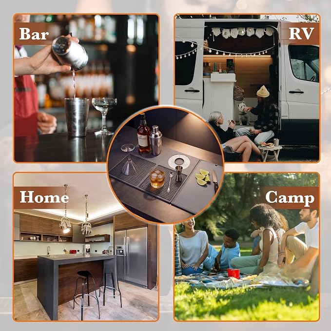 Bar Mat, Bar Accessories, Bartending Drying Mats, Bar Decorations - Image 7