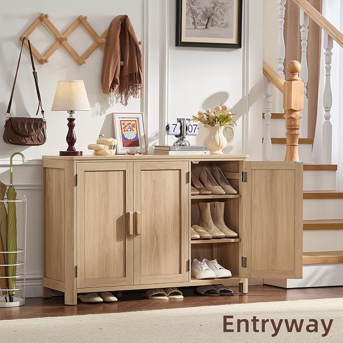 Joaxswe Sideboard Buffet Cabinet - Image 7