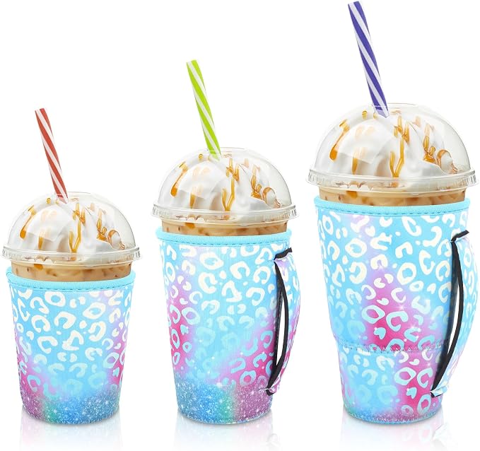 Iced Coffee Sleeve Insulator Sleeves by AJLTPA