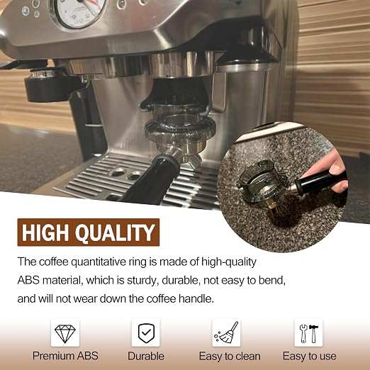 54mm Dosing Funnel for Barista & Bambino Espresso Machines Compatible - Image 6
