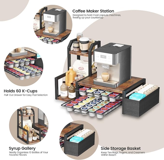 Homeiju Coffee Pod Holder Drawer - Image 3