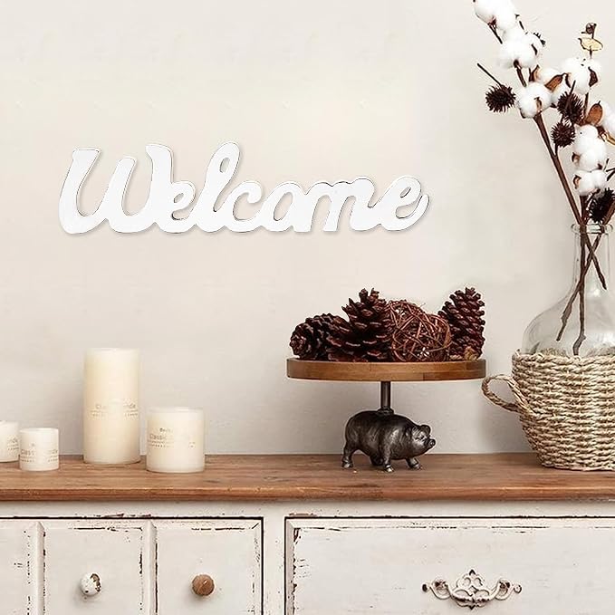 Rustic Wooden Outdoor Welcome Sign - Image 5