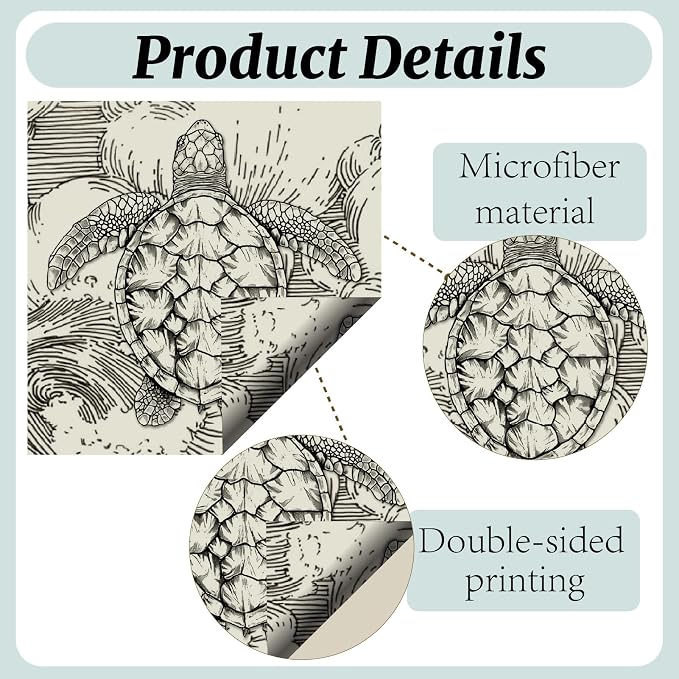 CREATCABIN 6Pcs Glasses Cleaning Cloth Microfiber Cleaning Cloths - Image 3