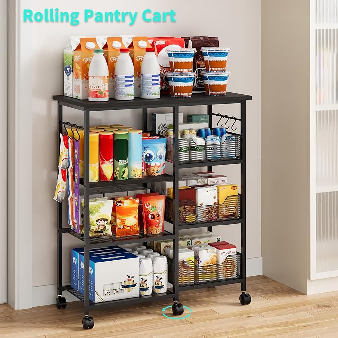 HapiRm Rolling Kitchen Carts - Image 5