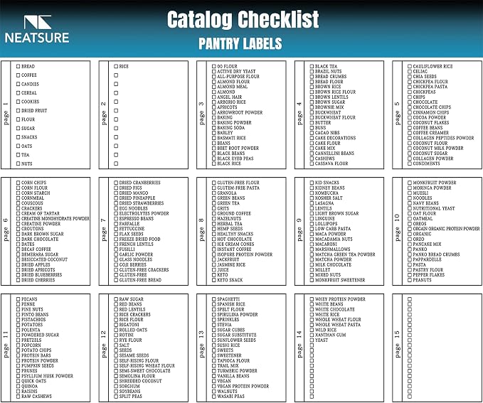 Neatsure 284 Pantry Labels - Image 7