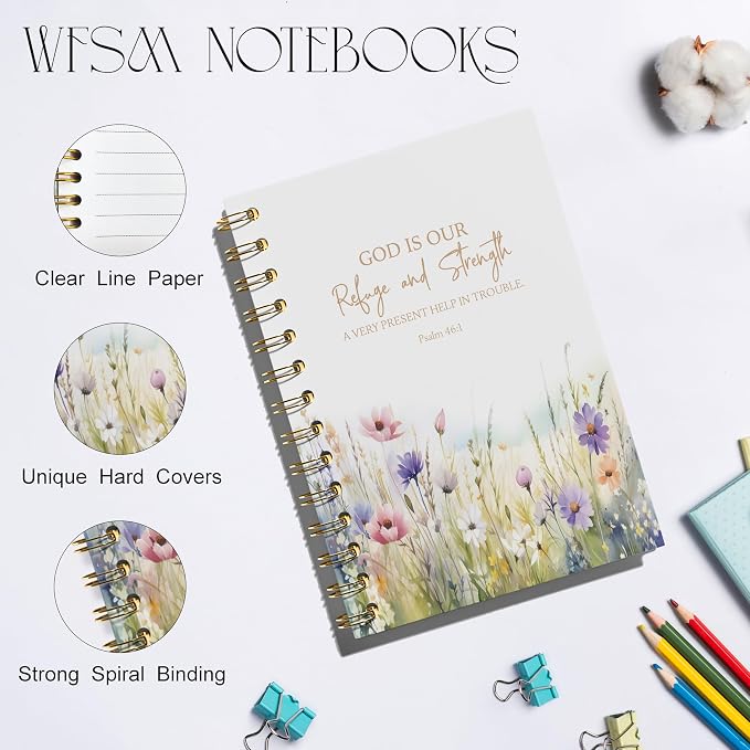 WFSM Bible Floral Notebook - Image 2