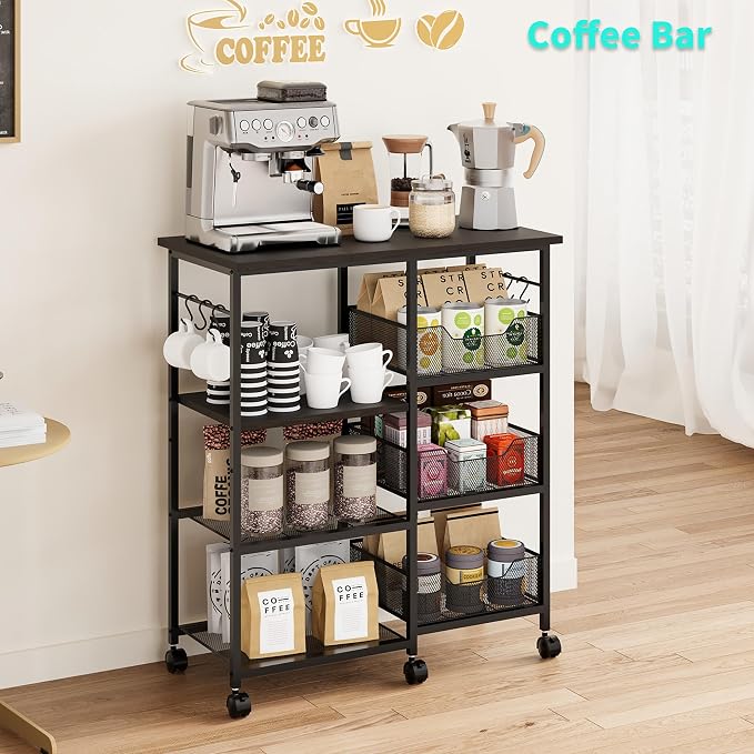 HapiRm Rolling Kitchen Carts - Image 4