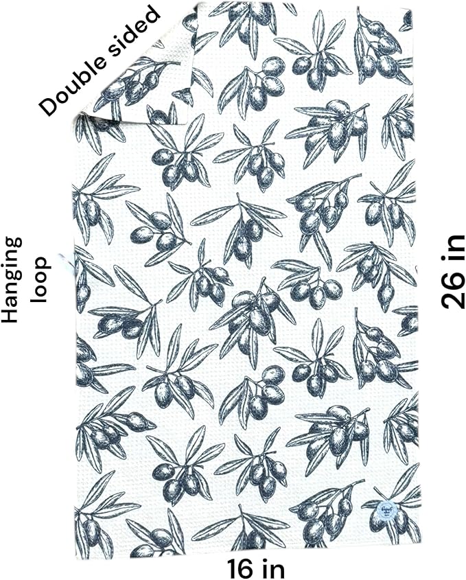 || 3 Pack|| Double Sided Dish Towels || Waffle Weave Microfiber || Highly - Image 2