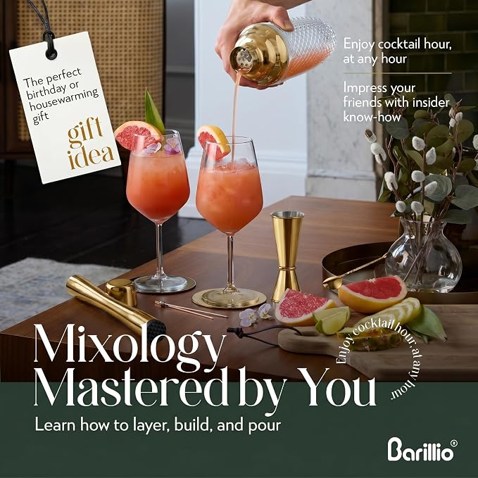 Barillio 14 oz Glass Cocktail Shaker - Image 4