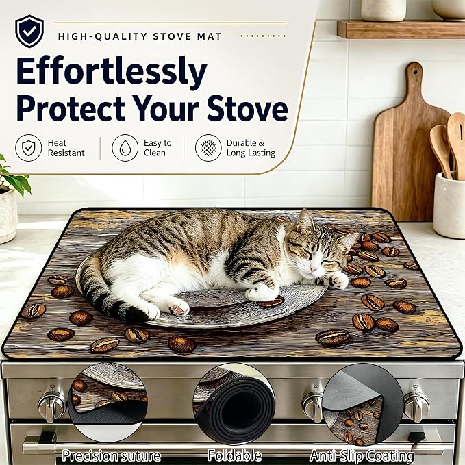 Multi-Design Stove Top Cover for Glass/Electric Stoves, 3-in-1 Counter - Image 5