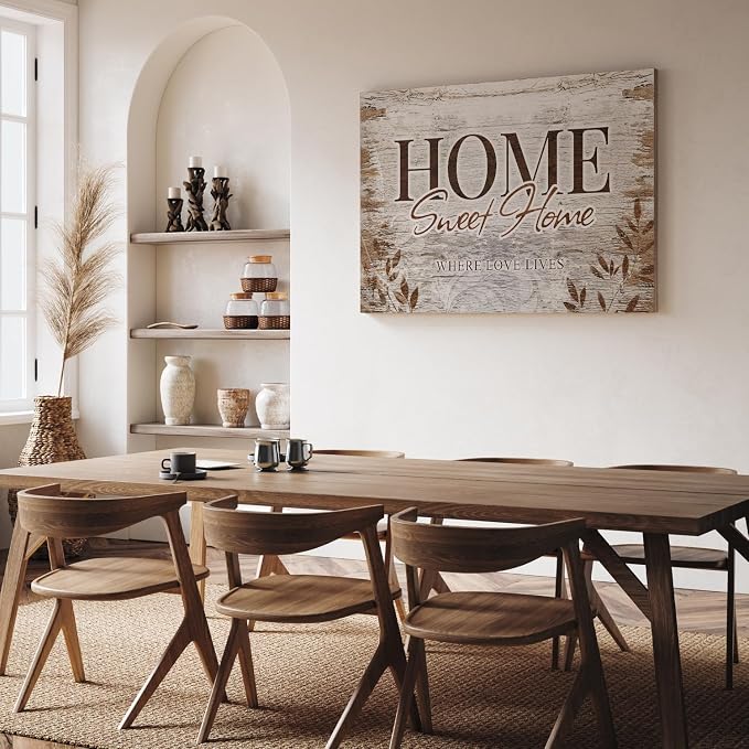 IPIC - Large Canvas Wall Art, Farmhouse Wall Art, Rustic Family Decor, Home - Image 4