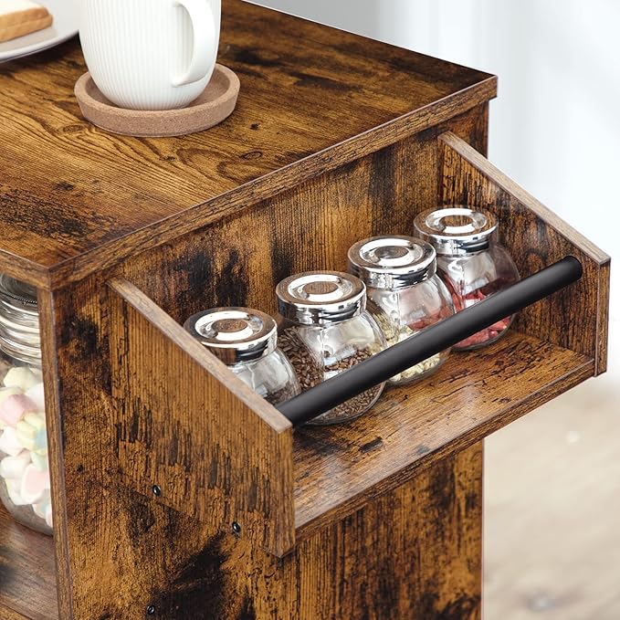 HOOBRO Kitchen Island, Storage Cabinet - Image 6