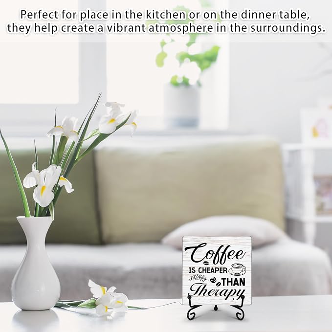 Coffee Bar Sign，Cafes Bar Decor Accessories, Cafe Station Essentials, Kitchen - Image 4