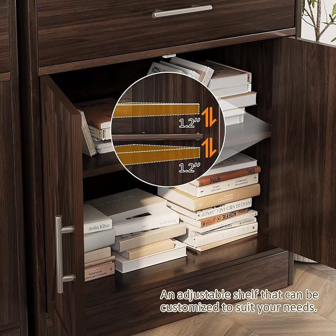 Vongrasig Sideboard Buffet Cabinet - Image 6