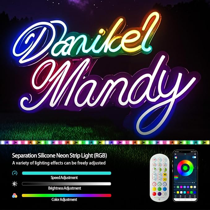 Custom Neon Sign, Neon Name Sign Personalized - Image 5