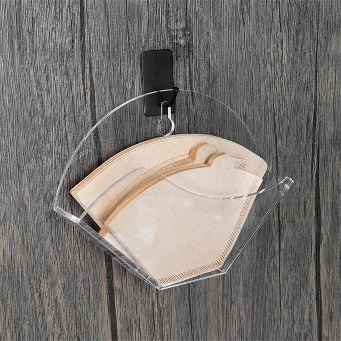 Hand Brewing Coffee Paper Holder Rack Tool Filter Shelf Paper Storage Holder - Image 7