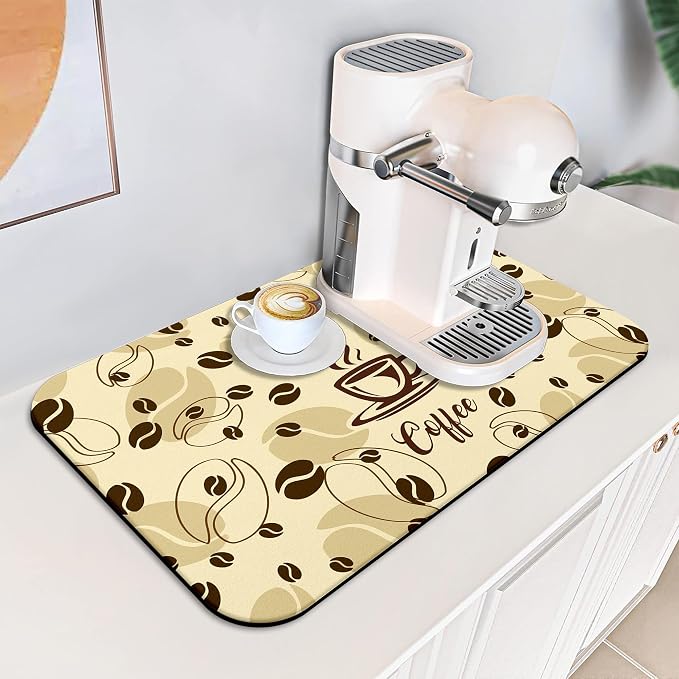 Funny Absorbent Coffee Mat - Image 7