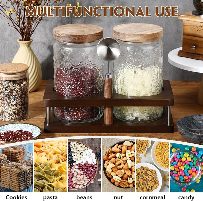 Suclain Glass Coffee Grounds Container - Image 3