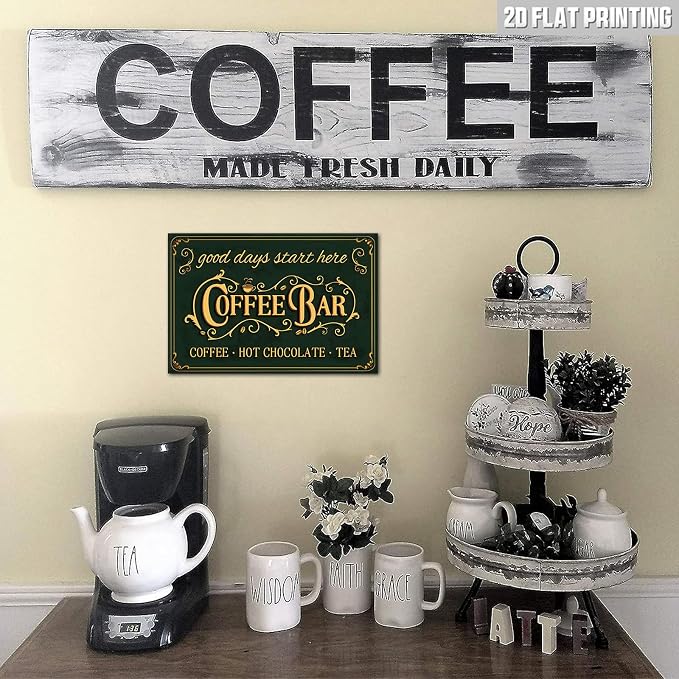 Coffee Bar Sign for Wall Decor - Image 6