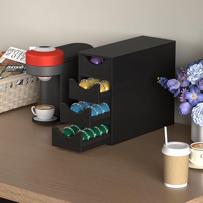 Suli Coffee Pod Holder, Coffee Capsule Storage Organizer, Save Space Coffee Pod - Image 2