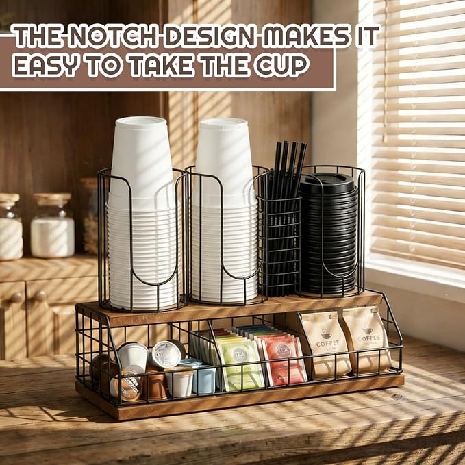 Geelin 18oz Adjustable Coffee Cup Dispenser - Image 6