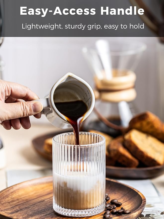 Ceramic Espresso Cup, Espresso Accessories, 3 OZ Espresso Measuring Cup - Image 7