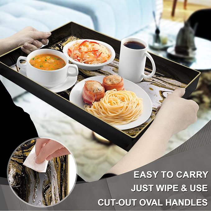 MAONAME Black Decorative Tray - Image 3