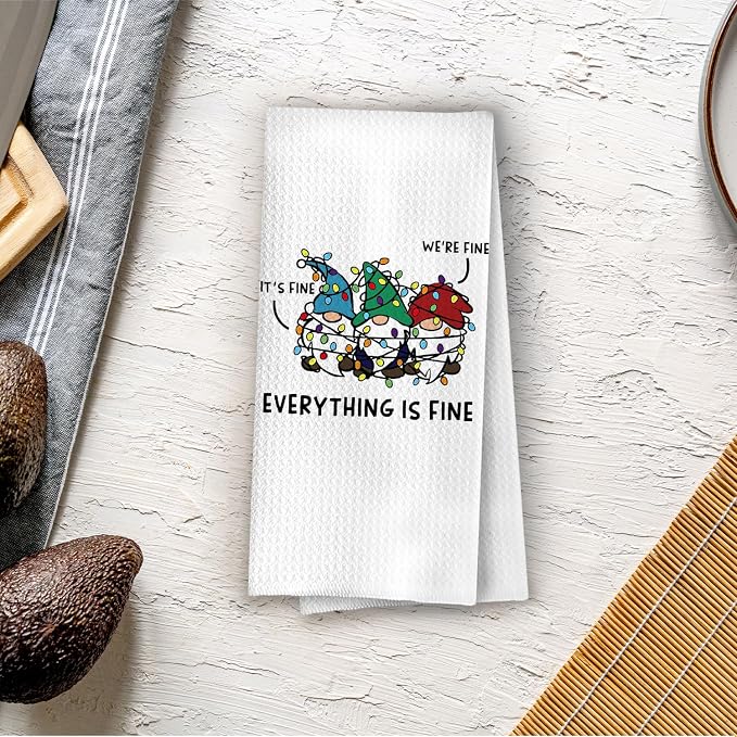 Christmas Gnome Kitchen Towels - Image 4