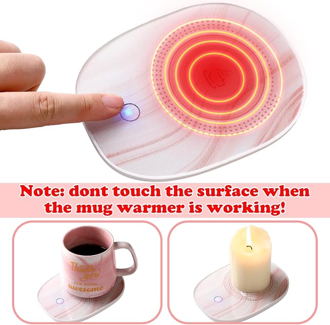 Nitial Thank You Coffee Warmer - Image 4