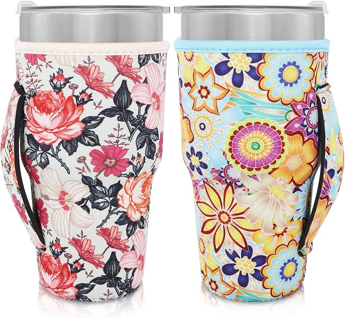 Neoprene Insulated Sleeves Cup Holder - 32oz Tumbler Cups by AJLTPA