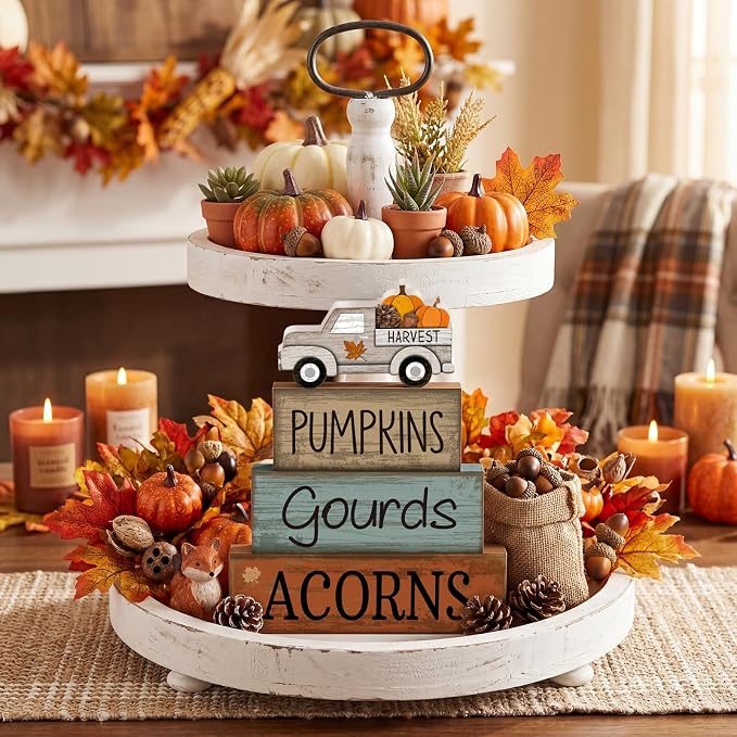 Lineshading 4 Pcs Fall Decoration - Image 4