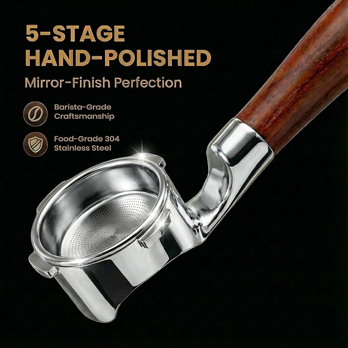 51mm 3 Ear Bottomless Portafilter - Image 7