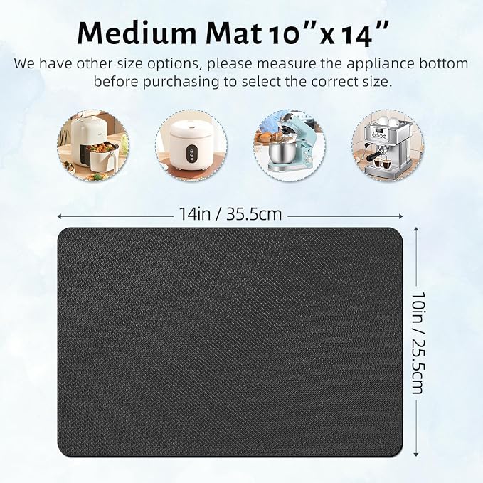 LOPNUR 14"x10" Small Appliance Slider, Appliance Sliders - Image 6