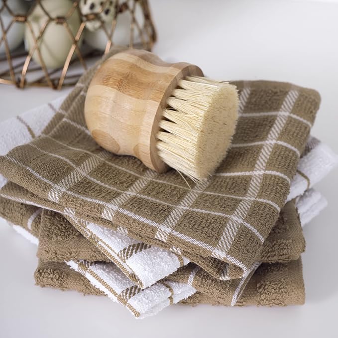 Ritz Premium 3-Pack Kitchen Towel & 6-Pack Dish Cloth Set - Image 7