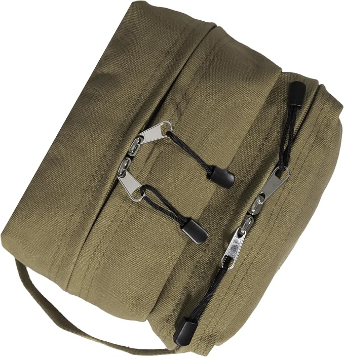Rothco Canvas Dual Compartment Travel Kit - Image 6
