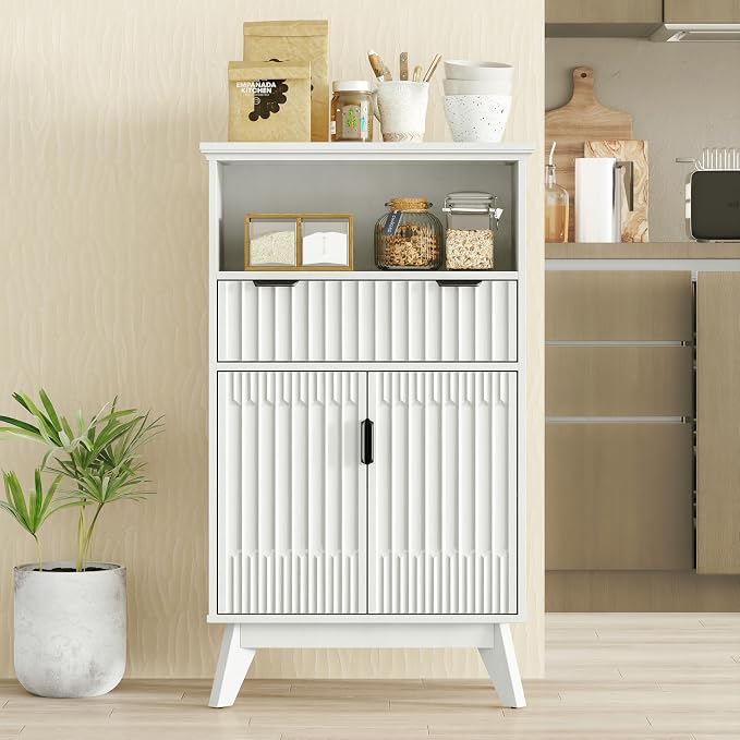FLOWBACK Fluted Cabinet, Bathroom Storage by FLOWBACK