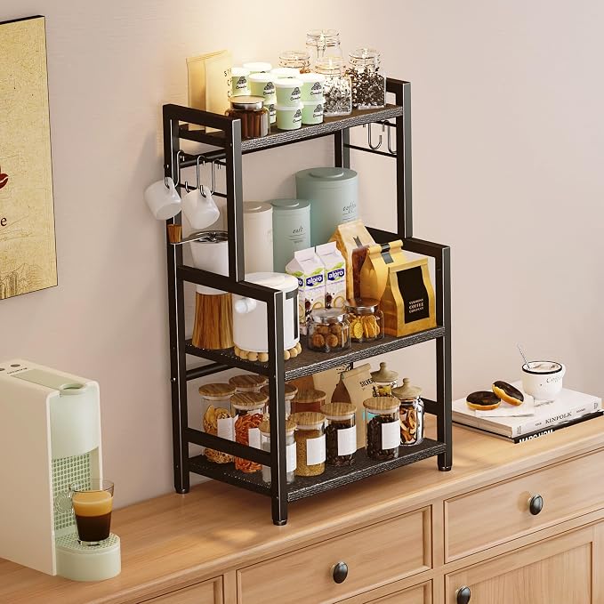 Kitchen Countertop Organizer, 3 Tier Large Spice Rack Organizer - Image 3