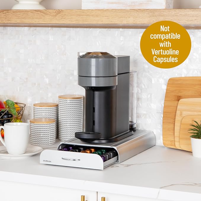 Mind Reader Nespresso Compatible Capsule Drawer, Countertop, Coffee Pod Holder - Image 4