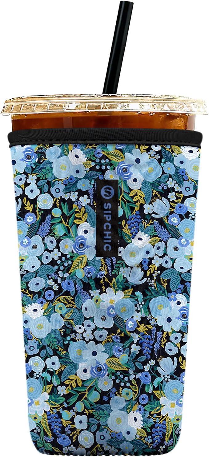 Iced Coffee Sleeve – Neoprene Reusable Cup Sleeves by Unknown