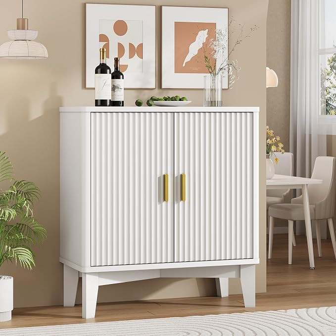 Xixini Fluted Sideboard Buffet Cabinet - Image 7