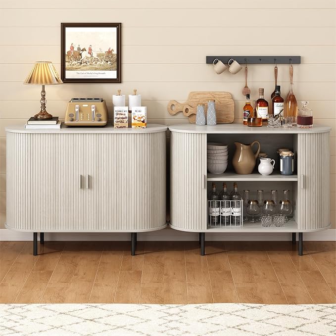 ONBRILL 40" Sideboard Buffet Cabinet - Image 3