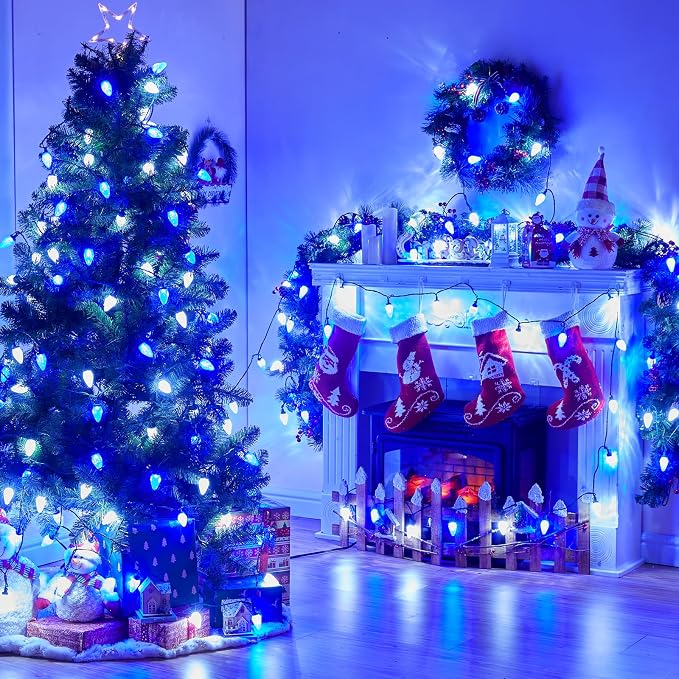 Brightown C9 Christmas String Lights, Waterproof Extendable UL Certified - Image 5