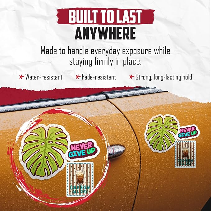 Cold Brew All Day Stickers - Image 2