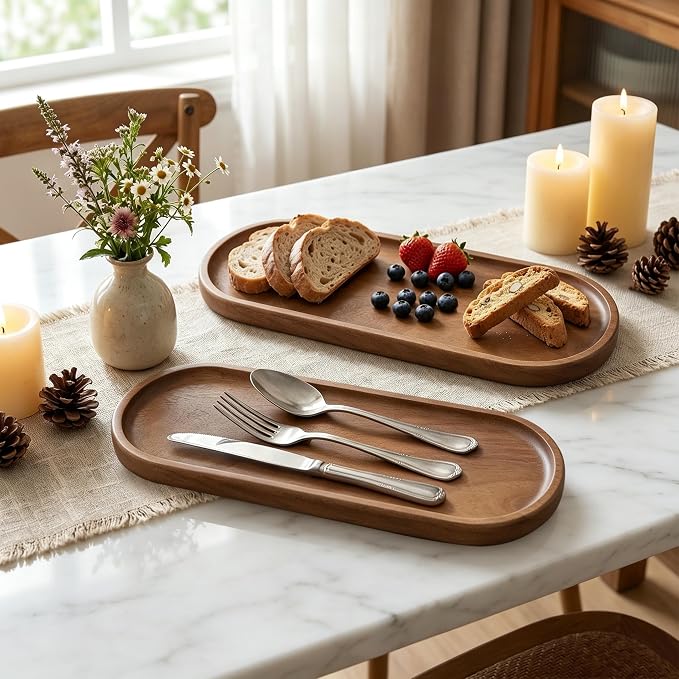 TJ POP Acacia Wooden Tray - Image 6