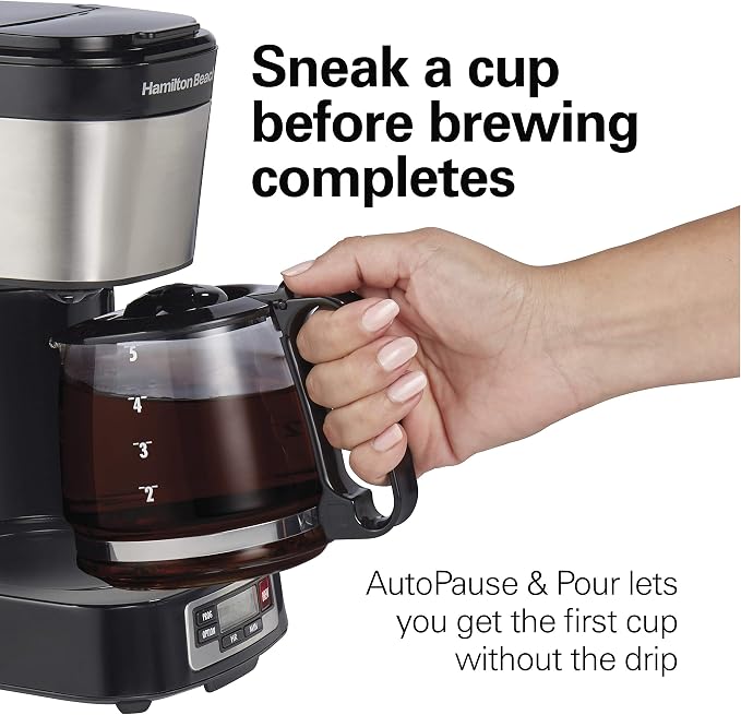 Hamilton Beach 5 Cup Drip Coffee Maker - Image 7