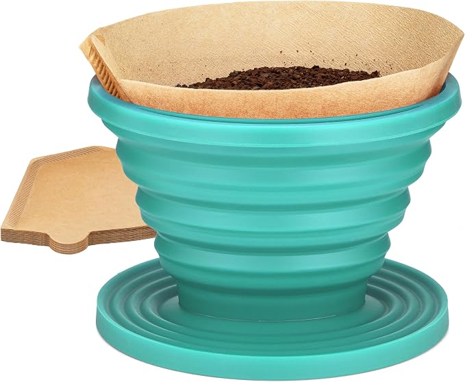 COLETTI Sierra Camping Pour Over Coffee Dripper — Collapsible Pour Over Coffee by COLETTI