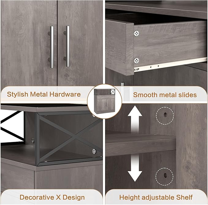 Shintenchi Kitchen Buffet Cabinet - Image 6