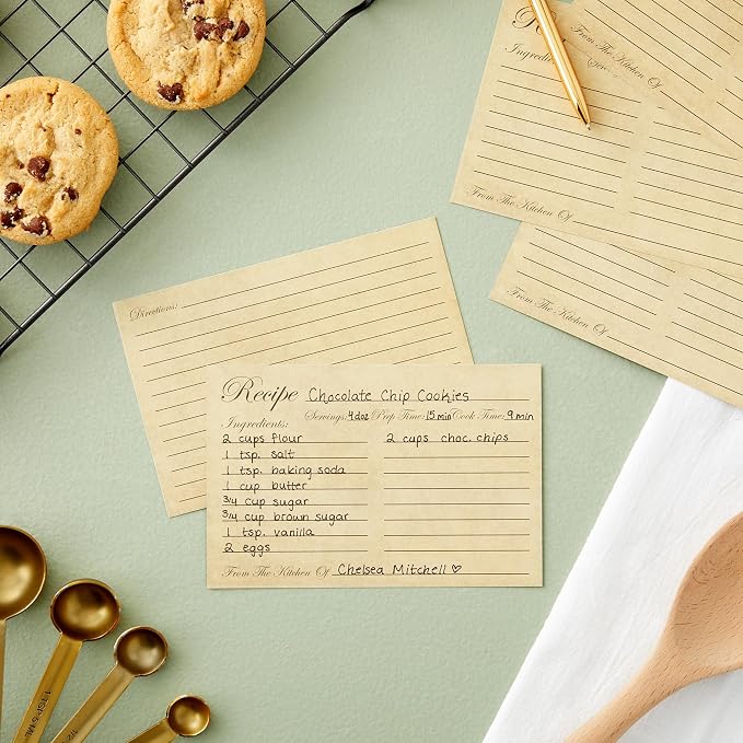 Juvale Recipe Cards - Image 2