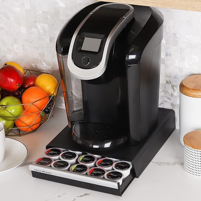 Mind Reader Single Serve Coffee Pod Drawer, 30 Pod Capacity, Countertop - Image 6