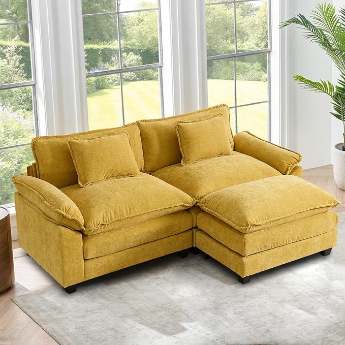 Modular Sectional Sofa, Cloud Couch by OQQOEE